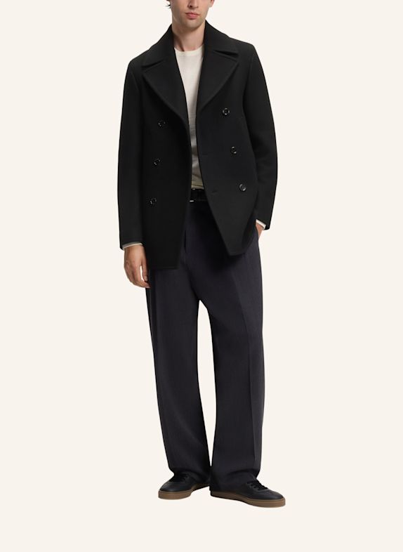 BOSS Mantel PEACOAT-264_DB SCHWARZ