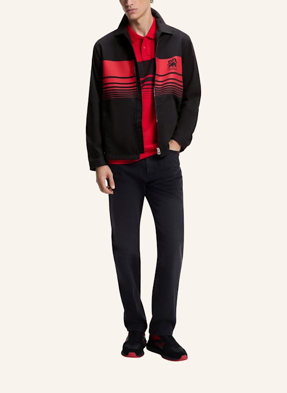 HUGO Hemd EMMOND1_RB Oversize Fit SCHWARZ