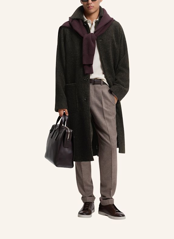 BOSS Mantel L-COHN-264 Relaxed Fit GRÜN