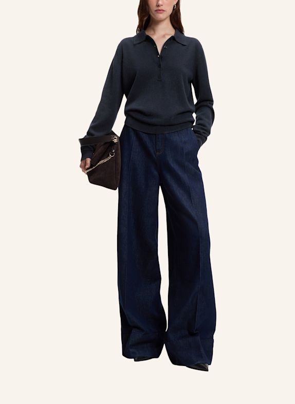 BOSS Pullover FALONSI DUNKELBLAU