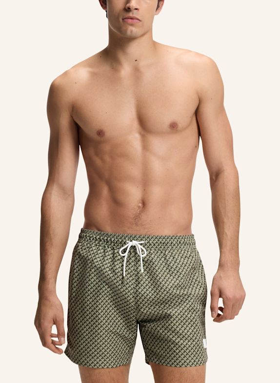 BOSS Badeshorts VIBE KHAKI