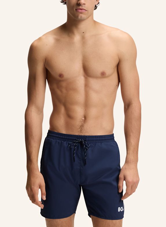 BOSS Badeshorts STARFISH DUNKELBLAU