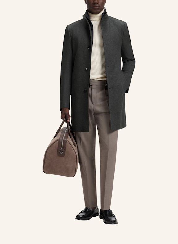 BOSS Mantel H-HYDE-SU-BIB-264_IN Slim Fit SILBER