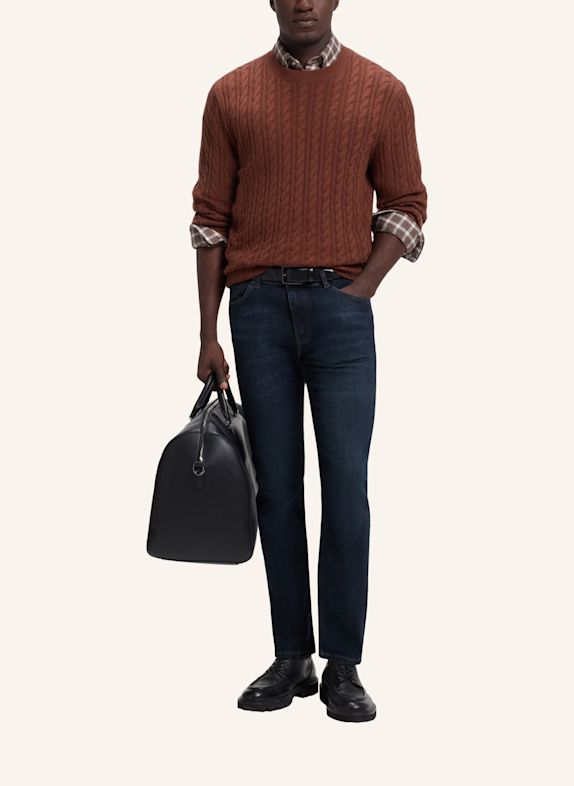 BOSS Jeans DELAWARE_IN Slim Fit DUNKELBLAU