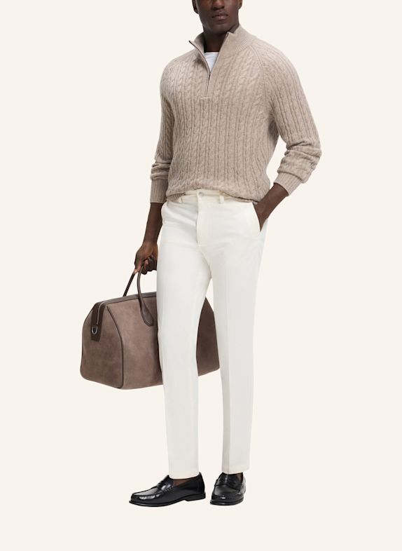 BOSS Hose H-KAITON1 Slim Fit WEISS