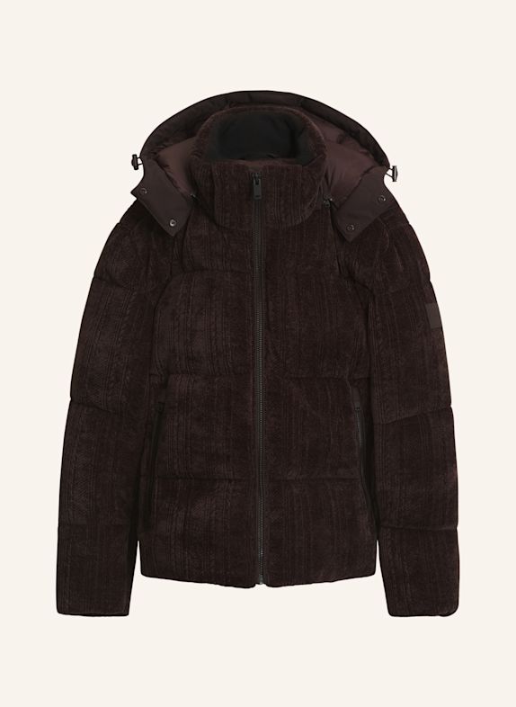 BOSS Jacke OFROST Relaxed Fit DUNKELBRAUN