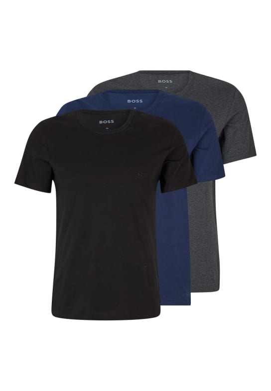 BOSS 3er-Pack T-Shirts RN 3P CLASSIC Regular Fit