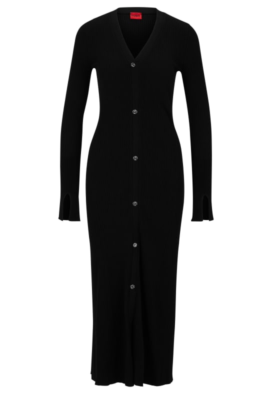 HUGO Gestricktes Kleid SOVITELA Slim Fit