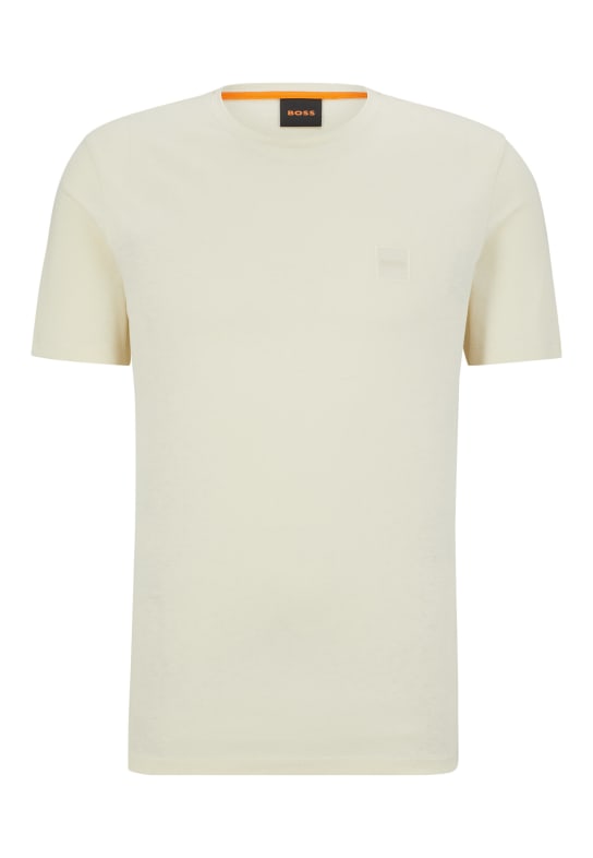 BOSS T-Shirt TALES Relaxed Fit BEIGE