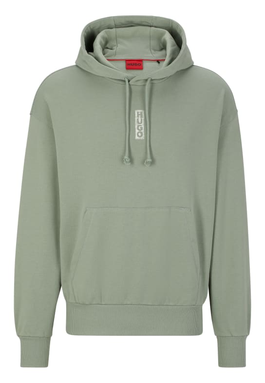 HUGO Sweatshirt DIUSHI Relaxed Fit GRÜN