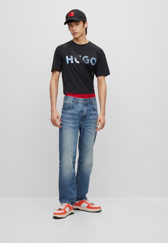 HUGO T-Shirt DHLED Regular Fit