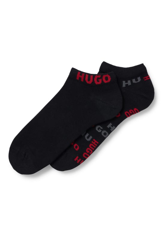 HUGO Casual Socken 2P AS LOGOALLOVER CC