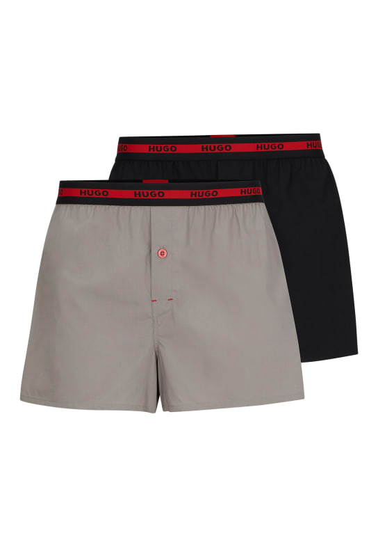 HUGO Boxershort WOVEN BOXER TWINPACK