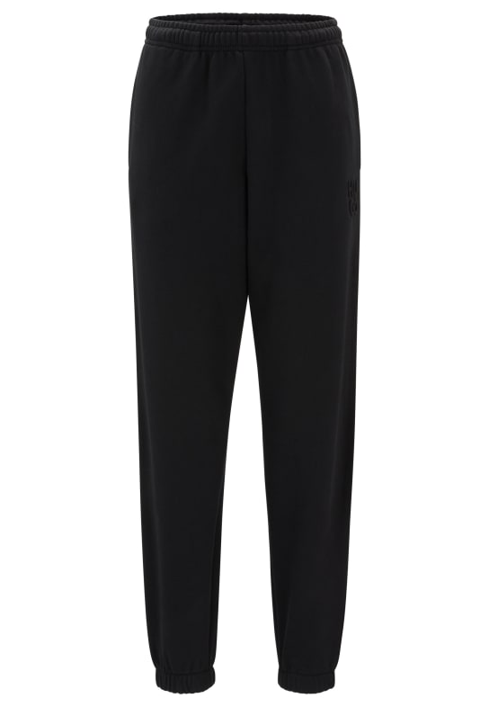 HUGO Casual Hose RELAXED JOGGER_2 Relaxed Fit SCHWARZ