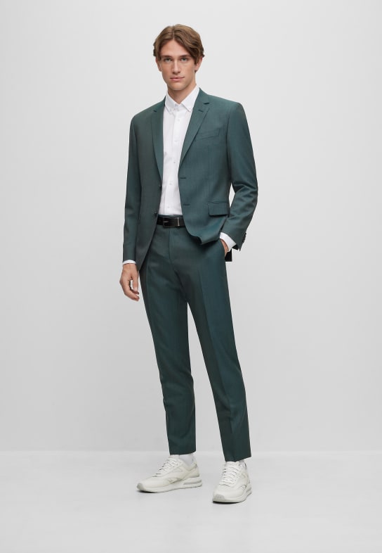BOSS Business Anzug H-HUGE-2PCS-224 Slim Fit