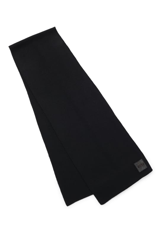 BOSS Strickschal FOXON SCHWARZ