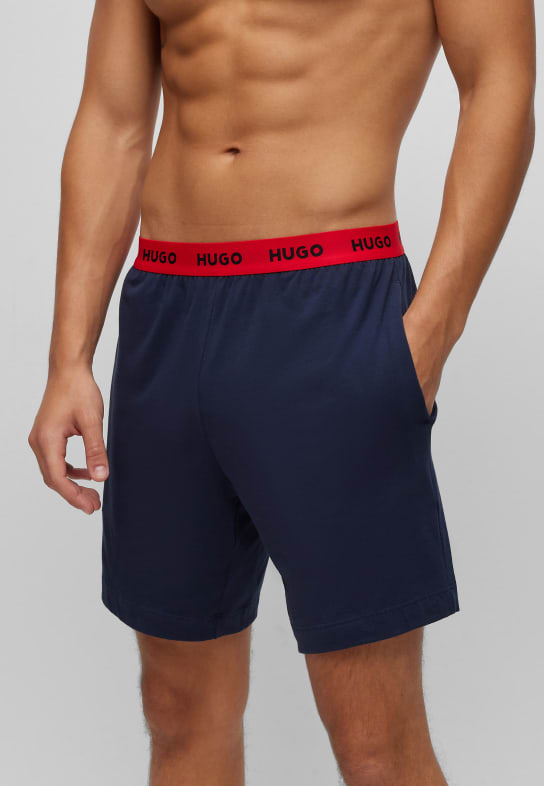 HUGO Pyjamas Unterteil LINKED SHORT PANT