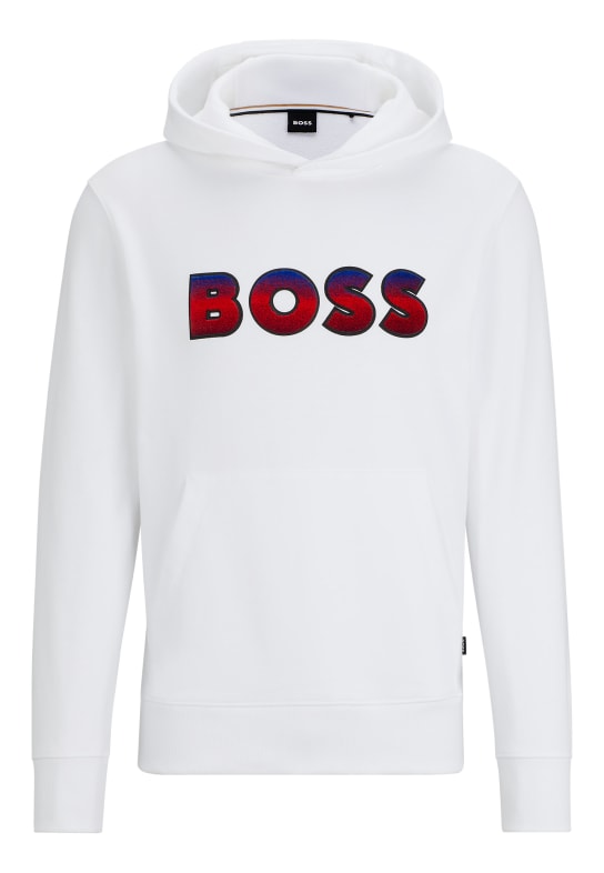 BOSS Sweatshirt SEEGER 99 Regular Fit WEISS