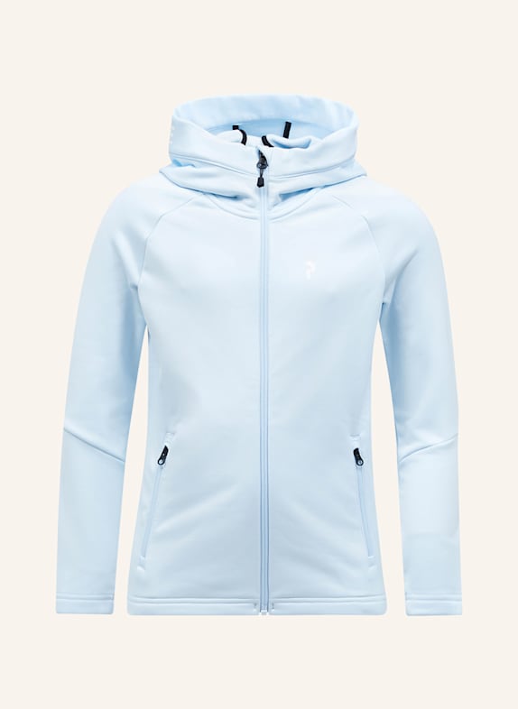 Peak Performance Fleecejacke HELLBLAU