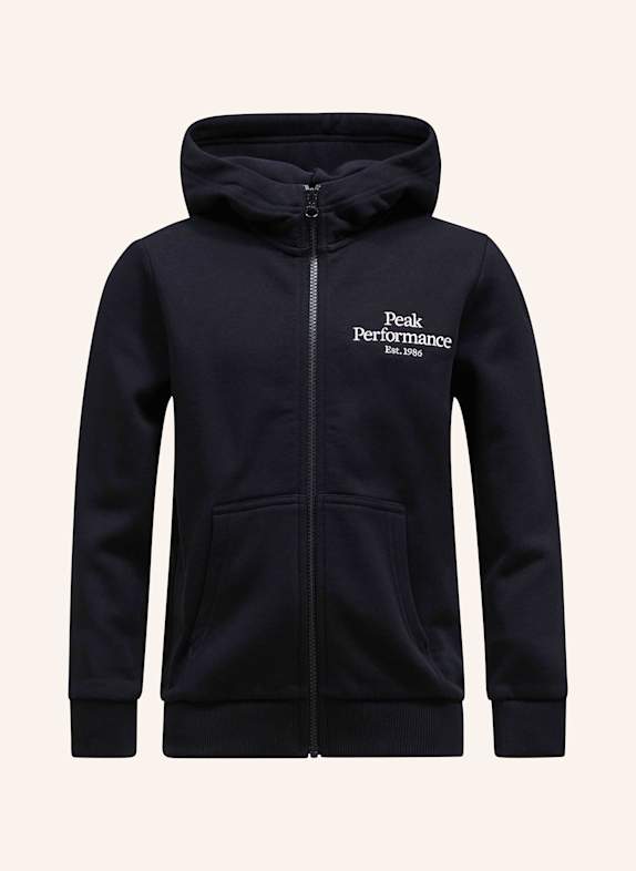 Peak Performance Kapuzensweatshirt SCHWARZ