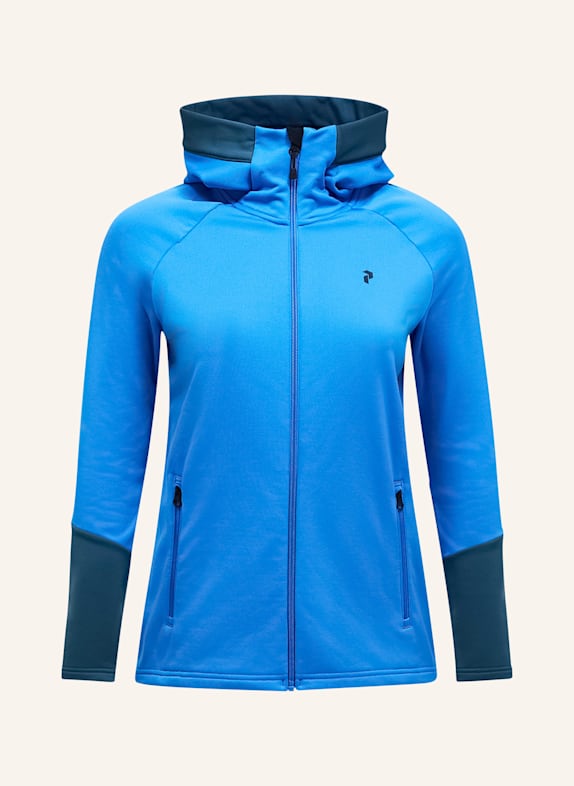 Peak Performance Midlayer-Jacke RIDER ESSENTIALS BLAU
