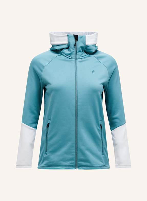 Peak Performance Midlayer-Jacke RIDER ESSENTIALS TÜRKIS