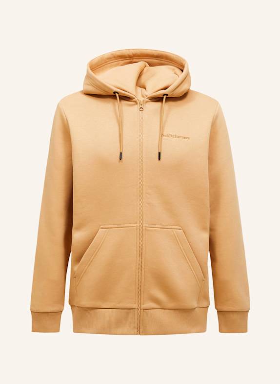 Peak Performance Kapuzensweatshirt CAMEL