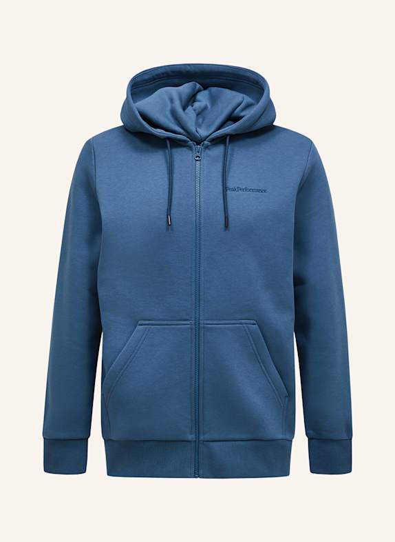 Peak Performance Kapuzensweatshirt BLAU