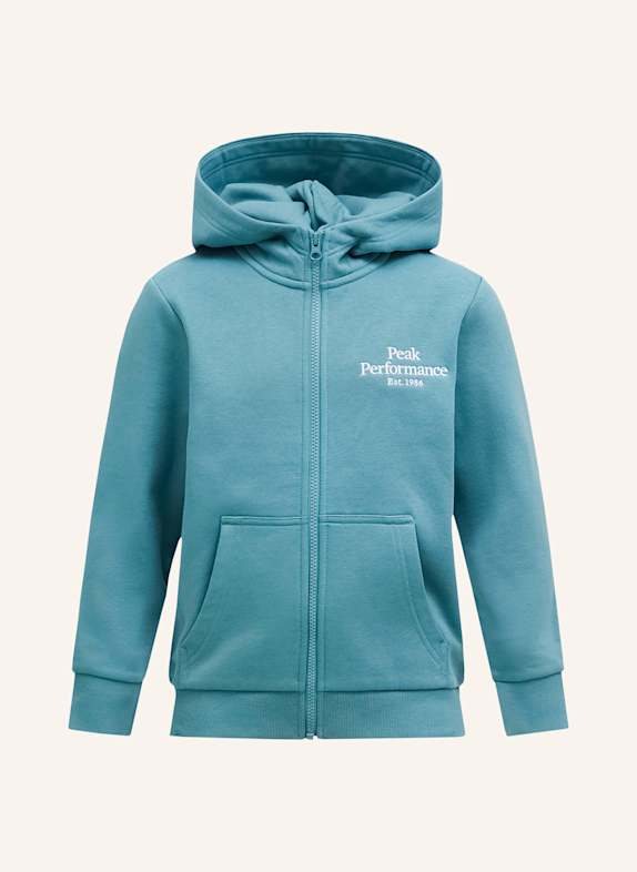 Peak Performance Kapuzensweatshirt TÜRKIS