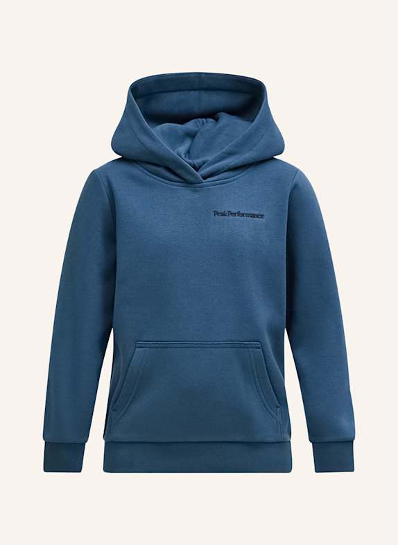 Peak Performance Kapuzensweatshirt BLAU