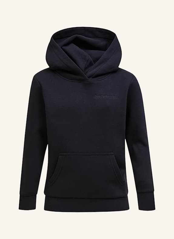 Peak Performance Kapuzensweatshirt SCHWARZ