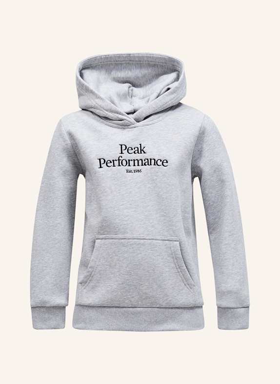 Peak Performance Kapuzensweatshirt GRAU