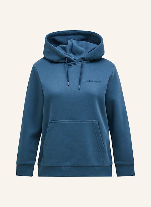Peak Performance Hoodie BLAU