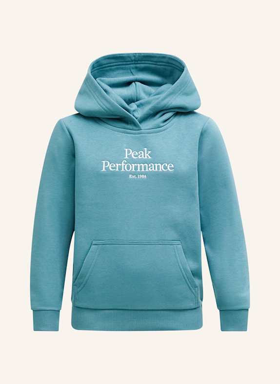 Peak Performance Kapuzensweatshirt TÜRKIS
