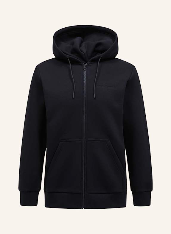 Peak Performance Kapuzensweatshirt SCHWARZ