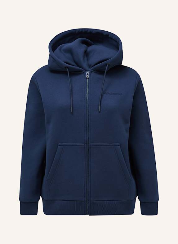 Peak Performance Kapuzensweatshirt DUNKELBLAU