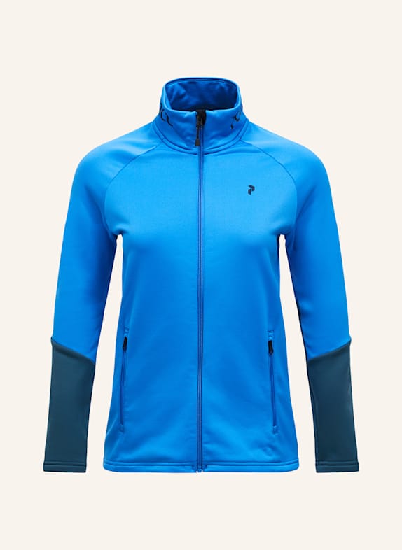 Peak Performance Midlayer-Jacke RIDER ESSENTIALS BLAU