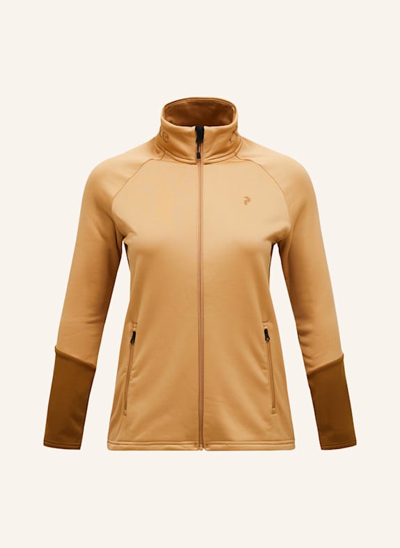 Peak Performance Midlayer-Jacke RIDER ESSENTIALS CAMEL