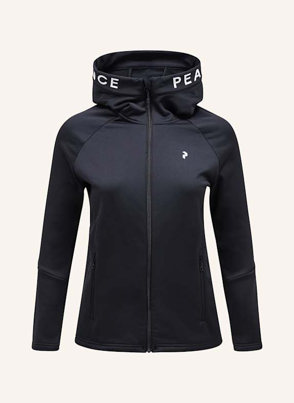 Peak Performance Midlayer Jacke RIDER SCHWARZ