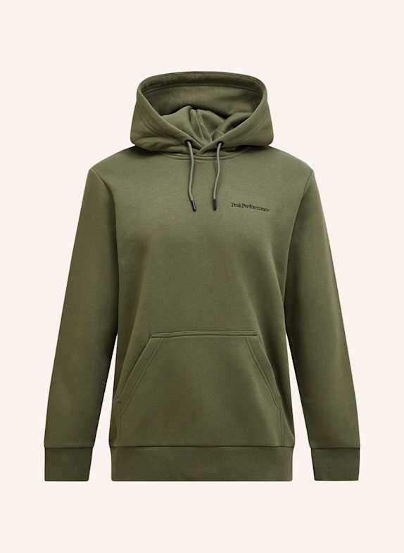 Peak Performance Kapuzensweatshirt OLIV