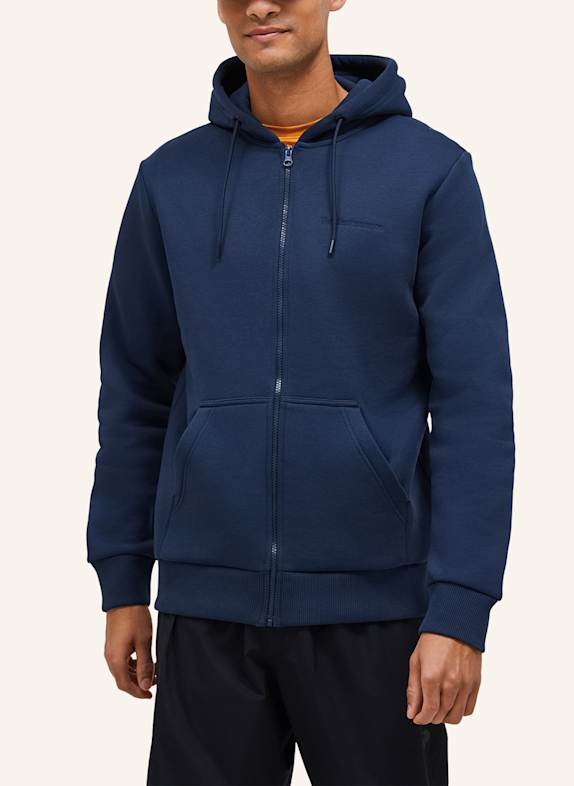 Peak Performance M Original Small Logo Zip Hood Kapuzensweatshirtjacke DUNKELBLAU