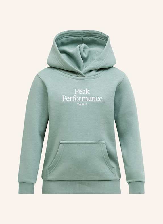 Peak Performance Kapuzensweatshirt HELLGRÜN