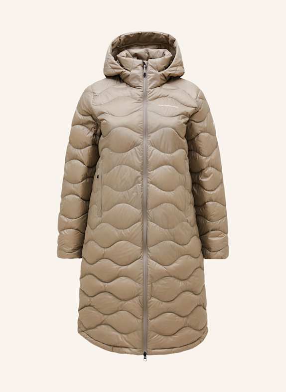 Peak Performance Lightweight-Daunenmantel HELIUM HELLBRAUN