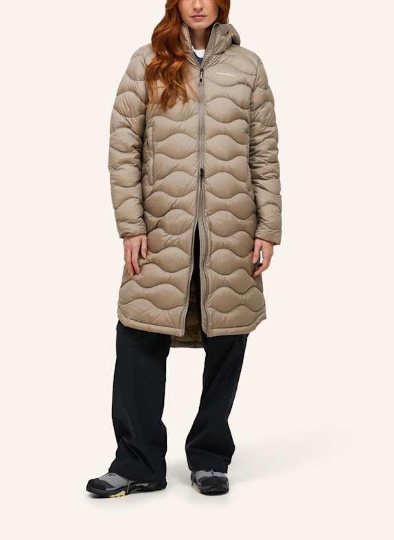 Peak Performance Lightweight-Daunenmantel HELIUM HELLBRAUN