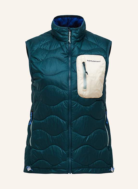 Peak Performance Daunenweste HELIUM UTILITY NEONBLAU