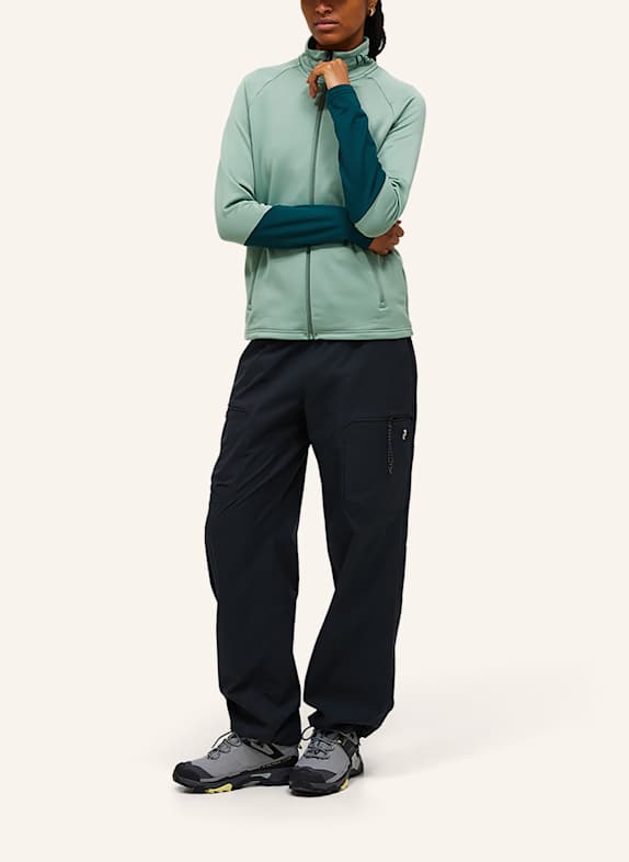 Peak Performance W Rider Essentials Midlayer Zip Jacket Fleecejacke HELLGRÜN