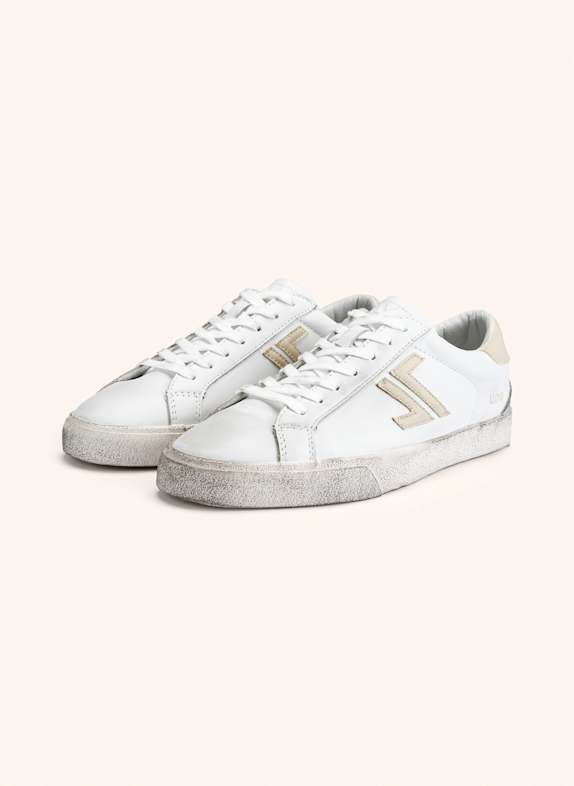 LLOYD Sneaker WEISS/ BEIGE