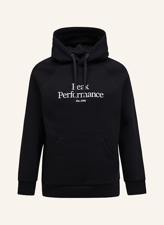 Peak Performance M Original Hood Kapuzensweatshirt SCHWARZ