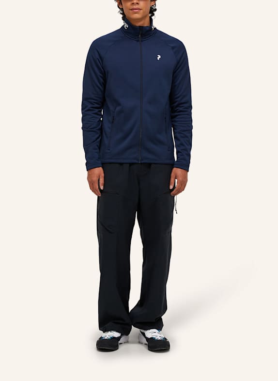 Peak Performance M Rider Essentials Midlayer Zip Jacket Fleecejacke DUNKELBLAU