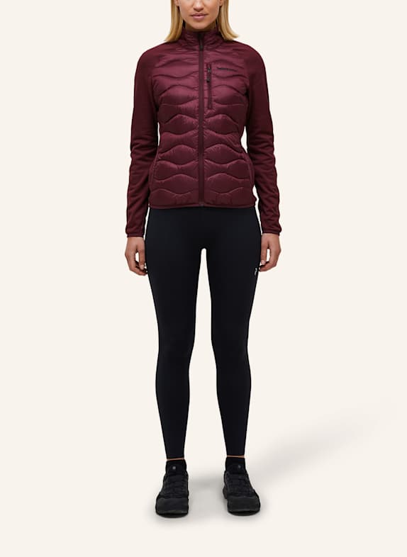 Peak Performance Midlayer-Jacke HELIUM DUNKELROT